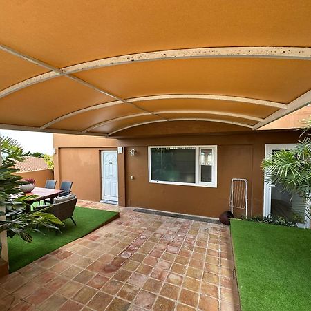 Casa con piscina y jardín con vistas al mar Puerto de la Madera Exterior foto